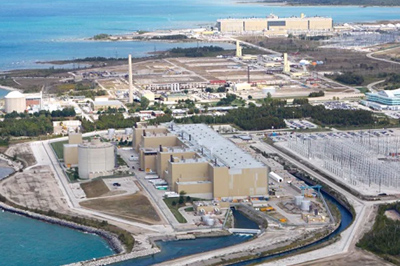 The Bruce nuclear power station in Ontario, Canada. Photo courtesy Bruce Power