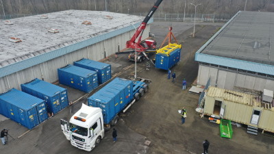 Resin and sludge transport Caorso Bohunice, January 2020 (Sogin). Taken from world-nuclear-news.org