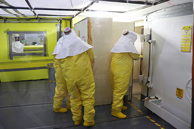 Old equipment inside hot cells must be removed (Image: EM)