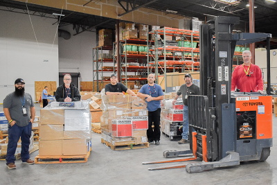In fiscal 2019, the property and warehouse management team at the Hanford Site processed more than 239,000 pieces of incoming freight, an increase of more than 30 percent over the previous year. Image: govdelivery.com